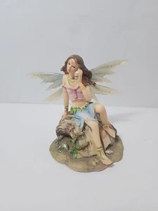 Faerie Glen Seamurmur FG819 Figurine Fairy Mermaid Ocean Fantasy, 4.75”Tall,2003 - Picture 1 of 9