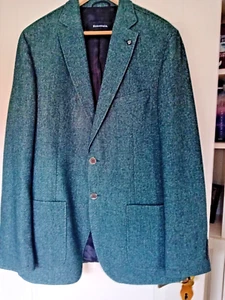 Sakko/Blazer/Jackett Gr. 106, Petrol-melange, - Bild 1 von 8