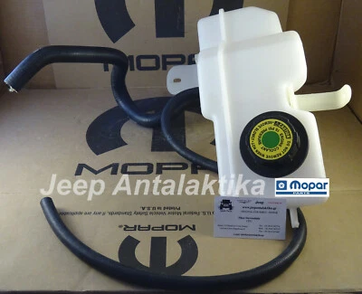 Degasser Bottle Jeep Cherokee XJ 2.5L 97-01 52079493AC New Genuine Mopar - Image 1 of 4