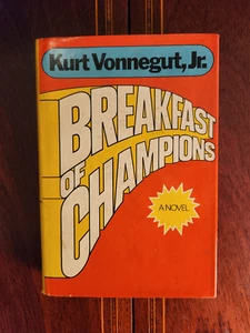FRÜHSTÜCK DER MEISTER KURT VONNEGUT, JR 1973 ERSTDRUCK HCDJ - Bild 1 von 8
