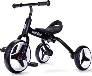 4 in 1 Tricycle for Toddlers Age 2-5, Folding Toddler Bike Kids Trike Tricycles - Picture 1 of 9