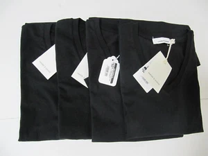 MRSP $52 New SAMSOE Men's Cotton Black V neck Basic T Shirt S, XXL - Picture 1 of 10