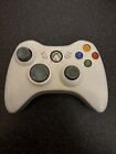 Official Xbox 360 Wireless Controller Gamepad - White- Missing Battery Cover #21