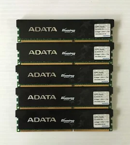 LOT OF 5 2GB ADATA AX3U1600GB2G9-2G PC3-12800 10GB (2GBX5) RAM GAMING SERIES - Picture 1 of 2
