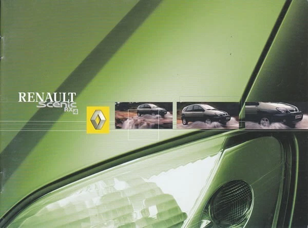 RENAULT Scénic RX4 - Libretto Uso e Manutenzione - Italiano - 2001 - NEW - Immagine 1 di 1