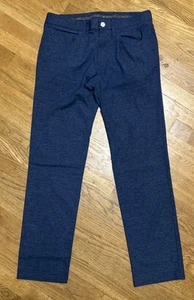 Men’s BONOBOS Golf Blue Slim Flat Front Pants Size 31x32 31 X 32 *B2 - Picture 1 of 7