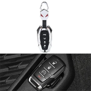 1Satz Schlüsselanhänger-Schutzhülle für Dodge Ram 1500 2019–2024 Silber 4 Tasten - Picture 1 of 12