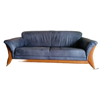 3er, 2er Und Sessel Von Laauser, Ledergarnitur - Bild 1 von 4