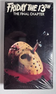 Friday the 13th Part 4 The Final Chapter VHS RARE Sealed Brand New Foto 1 de 4