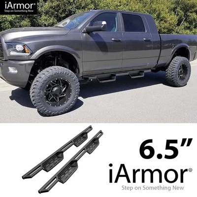APS 6.5" Pocket Steps Steel Armor for 10-26 Dodge Ram 2500 3500 Mega Cab Foto 1 de 4