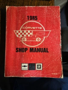 1985 Corvette Factory GM Original Shop Manual From Dealership #ST-364-85 - Picture 1 of 7