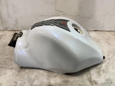08-20 Suzuki Hayabusa GSXR 1300 Busa Gas Fuel Tank Petrol WHITE CLEAN - Image 1 of 4