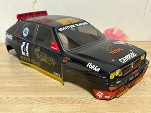 TAMIYA 1/10 LANCIA DELTA INTEGRALE Black Radio Controlled Body - Picture 1 of 7