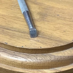 Vintage Craftool Co. No. 204 Lined Beveler Stamp Clean Vintage Nice!  - Picture 1 of 6