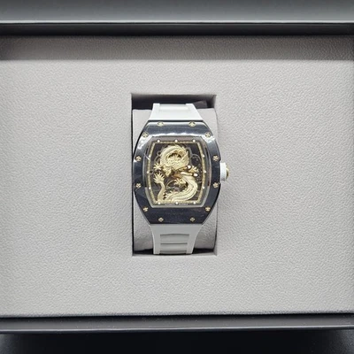 NEW Invicta S1 Rally Golden Dragon Men 41mm Automatic Skeleton Dial Watch 49013 - Image 1 of 4