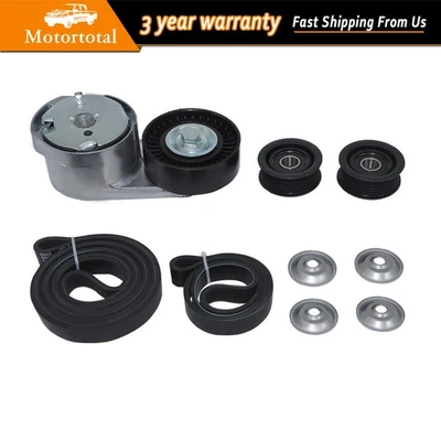 5Pcs Drive Belt Replacement Kit For Maserati Ghibli Levante Quattroporte 278950 Foto 1 de 4