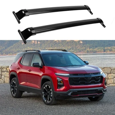 2pcs Roof Rack Cross bar Crossbar Fits for Chevrolet Chevy Equinox 2018-2024 - Image 1 of 4