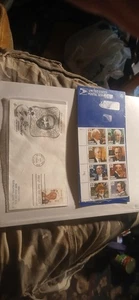 Walt Disney Showman First Day Issue Stamp And Envelope And Composer Stamps - Picture 1 of 1