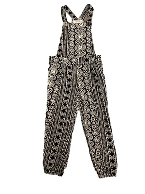 Pantalones de jersey Xhilaration blancos y negros para niñas talla XS (4/5) Foto 1 de 4