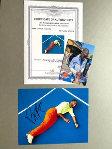 TIAFOE FRANCES Tennis  in-person  signed autographed 8x10 Photo - Imagen 1 de 1