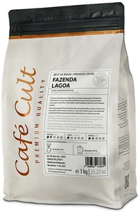 1000 g de café Best of Brazil Fazenda Lagoa, grano entero, envasado hermético - Imagen 1 de 2