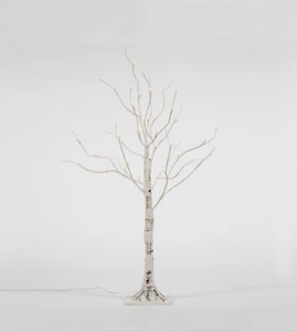 36" LED WARM WHITE BIRCH BARE BRANCH TREE Indoor/Outdoor NEW RAZ M3400917 - Picture 1 of 8