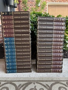 ⭐️Encyclopedia Britannica 15. Auflage 1979⭐️Komplettsatz 30 Bände dunkelbraun⭐️ - Bild 1 von 22