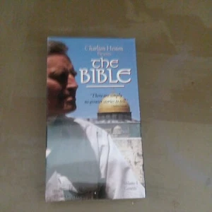 CHARLESTON HESTON PRESENTS THE BIBLE VHS VIDEO VOLUME 1 GENESIS BRAND NEW SEALED - Picture 1 of 2