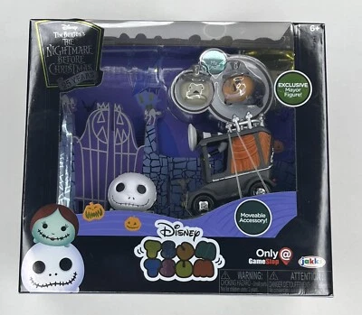 Pesadilla Antes De Navidad Disney Tsum Tsum Juego Stop Set Exclusivo Jack & Mayor Foto 1 de 4