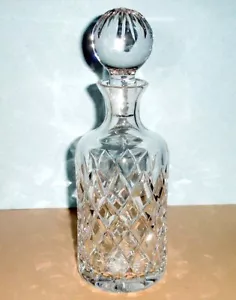 Lenox Irish Spring MacKenna Jarra de Cristal Hecha en Irlanda Corte Diamante 24oz Nueva - Imagen 1 de 4