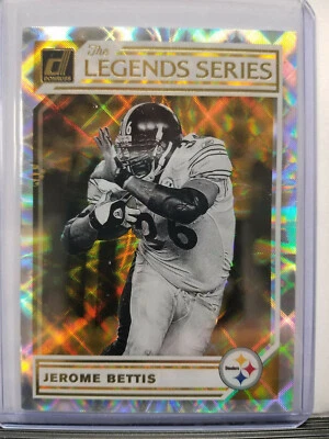 Jerome Bettis 2019 Donruss The Legends Series Insert Pittsburgh Steelers - Image 1 of 2