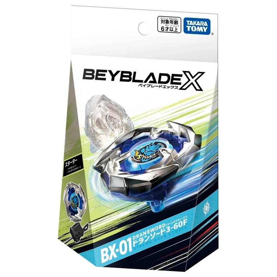 TAKARA TOMY BEYBLADE X BX-01 Starter Dragon Sword 3-60F from Japan