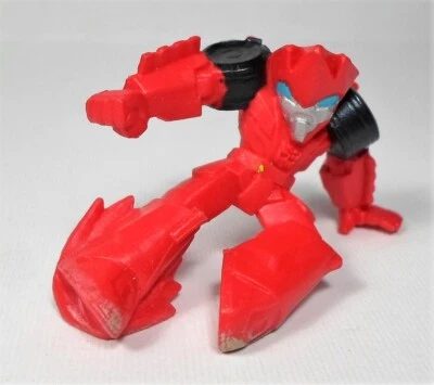 HASBRO 2015 TRANSFORMERS TINY TITANS RID PVC FIGURE WAVE 1 SIDESWIPE ROBOT - Image 1 of 4