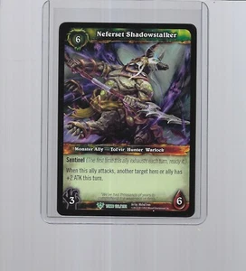 2012 WORLD OF WARCRAFT TOMB OF THE FORGOTTEN NEFERSET SHADOWSTALKER #132 - Picture 1 of 1