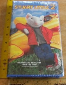 Stuart Little 2 VHS Clamshell case ORIGINAL sealed NIP - Picture 1 of 5