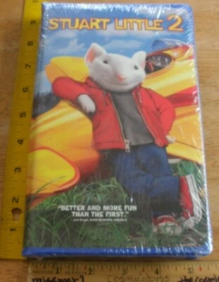 Stuart Little 2 VHS Clamshell case ORIGINAL sealed NIP - Image 1 of 4