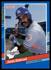 1991 Donruss Juan Samuel Los Angeles Dodgers #62