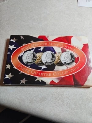 2001 Denver Mint Edition State Quarter Collection new uncirculated - Image 1 of 4