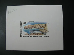 Togo épreuve de luxe N°PA 321 Protection animaux en danger d'extinction Lamantin - Foto 1 di 1