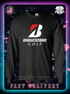 Neu Bridgestone Golf Logo Herren Langarm T-Shirt American Tee - Bild 1 von 14