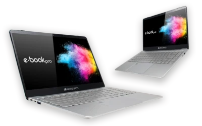 Notebook Scuola Ufficio MICROTECH EBOOKPRO N4000 4GB 32+120GB SSD Ricondizionato - Immagine 1 di 4