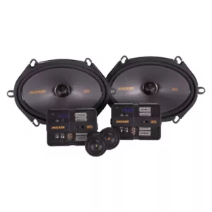 Kicker 51KSS6804 KS-Series 6x8" Component system with 1" tweeters, 4-Ohm, Pair - Picture 1 of 1