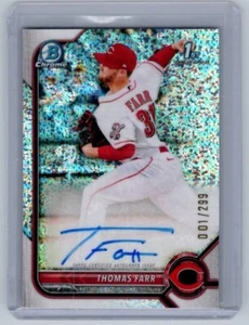 Bowman 2022 - Thomas Farr Prospect Autogra #CPA-TF Speckle/299 - Imagen 1 de 2