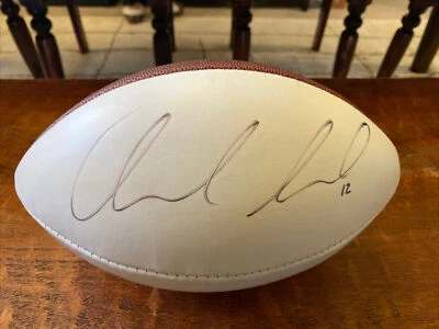 Andrew Luck Signed NFL Football PSA/DNA Coa Colts Autographed Stanford - Image 1 of 4