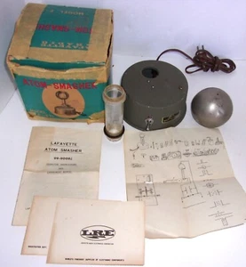 Vintage Lafayette Atom-Smasher #F-371 w/Instructions & Box VanDeGraff - Picture 1 of 3