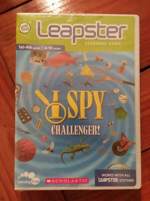 Leapster - I Spy Challenger Cartridge - Sealed  - Image 1 of 2