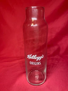 Kellogg's Origins Cereal Glass Bottle Glassware Promotional? - Picture 1 of 4