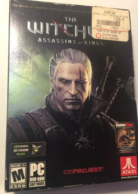 The Witcher 2: Assassins of Kings PC DVD-ROM - Ships FAST