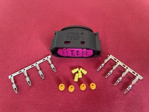 1 Stecker 1J0941165 Audi VW mit passenden Kontakten und Dichtungen Xenon Umbau - Picture 1 of 2