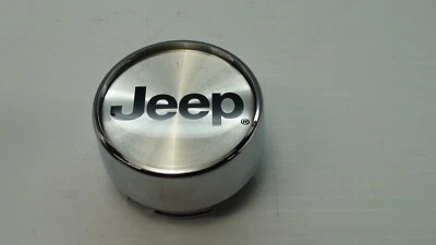 JEEP LIBERTY 2002 - 2007 WHEEL CENTER CAP HUB CHROME INSIGNIA BLACK 5 SPOKE NEW Foto 1 de 4